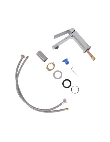 Змішувач для умивальника Q-Tap Capricorn QTCAP1060102C48219 хром, одноважільний