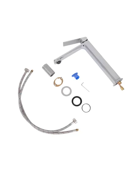 Смеситель для умывальника Q-Tap Capricorn QTCAP1060H102C48220 хром, однорычажный