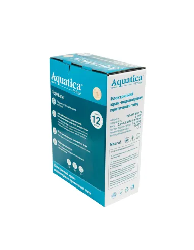 Смеситель для ванны Aquatica s92 9792203, 3.3 кВт, с термостатом