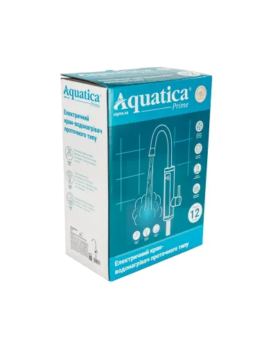 Смеситель для кухни Aquatica s96 9796113, 3.3 кВт, с подогревом воды