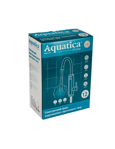 Змішувач для кухні Aquatica s96 9796113, 3.3 кВт, з підігрівом води