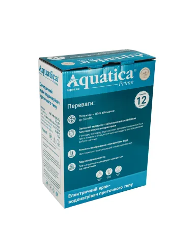 Смеситель для кухни Aquatica s96 9796113, 3.3 кВт, с подогревом воды