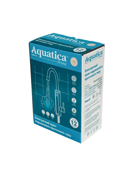 Змішувач для кухні Aquatica s96 9796113, 3.3 кВт, з підігрівом води