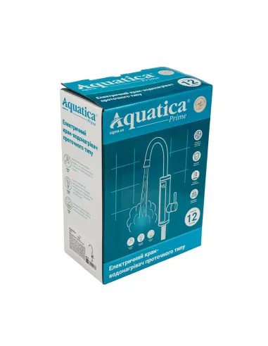 Змішувач для кухні Aquatica s96 9796133, 3.3 кВт, з підігрівом води