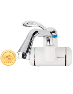 Смеситель для умывальника Aquatica LZ-6A211W, 3.0 кВт, с подогревом воды