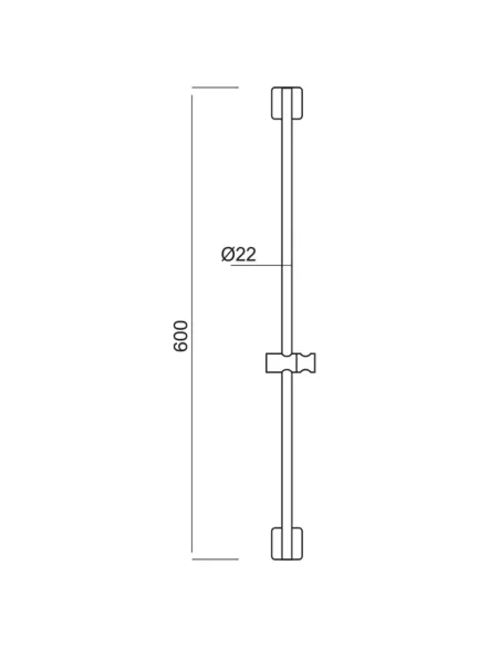 Душевая стойка Aquatica 65A 9792165 нержавеющая сталь, с душевым набором