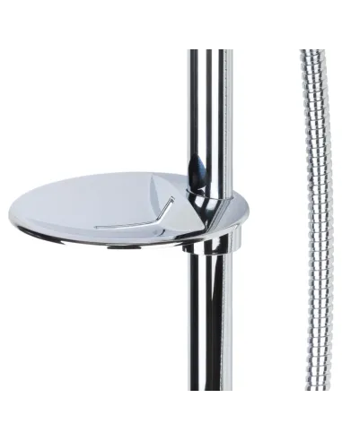 Душевая стойка Aquatica 75A 9792175 нержавеющая сталь, с душевым набором