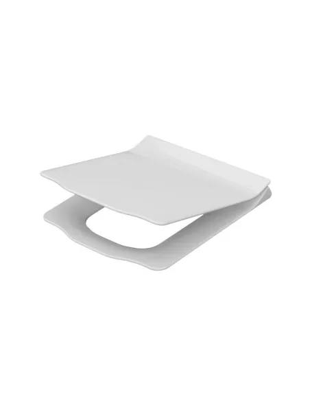 Сидіння для унітазу Idevit Neo Classic Soft Close Slim 53-02-06-011 (з кришкою, прямокутне, Duroplast, Soft Close) - 1