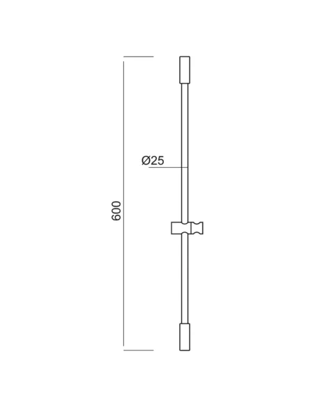 Душевая стойка Aquatica 75A 9792275 нержавеющая сталь
