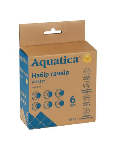 Гачок для рушників Aquatica s42 9784282 на вакуумній присосці