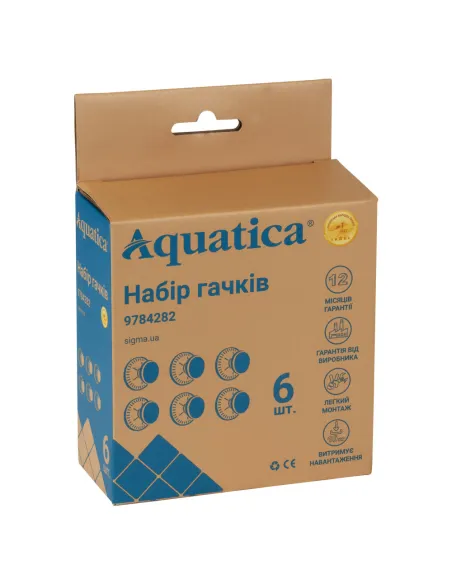Гачок для рушників Aquatica s42 9784282 на вакуумній присосці