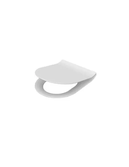 Сидіння для унітазу Idevit Alfa Soft Close Slim 53-02-06-007 (з кришкою,кругле,Duroplast,Soft Close) - 1