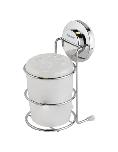 Стакан для ванной комнаты Aquatica s38 9783825 стекло, на вакуумной присоске