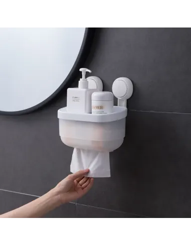 Держатель для туалетной бумаги Aquatica s42 9784297 на вакуумной присоске