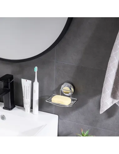 Мильниця Aquatica s38 9783827 настінна, на вакуумній присосці