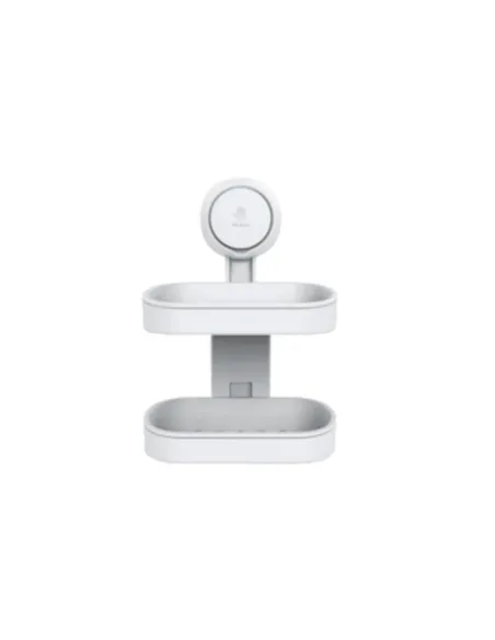 Мыльница Aquatica s42 9784290 настенная, двойная, на вакуумной присоске