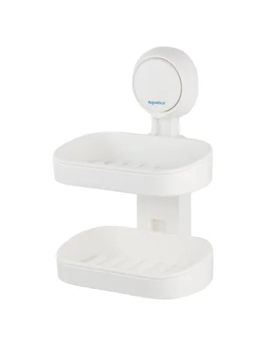 Мильниця Aquatica s42 9784290 настінна, подвійна, на вакуумній присосці
