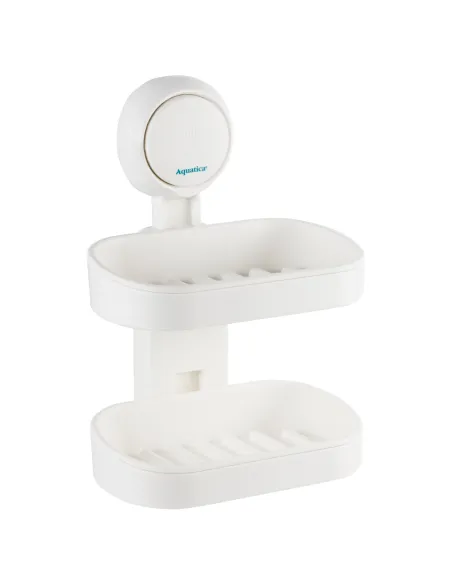 Мильниця Aquatica s42 9784290 настінна, подвійна, на вакуумній присосці