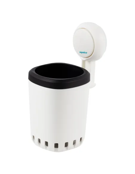 Ершик для унитаза Aquatica s42 9784298 настенный, на вакуумной присоске