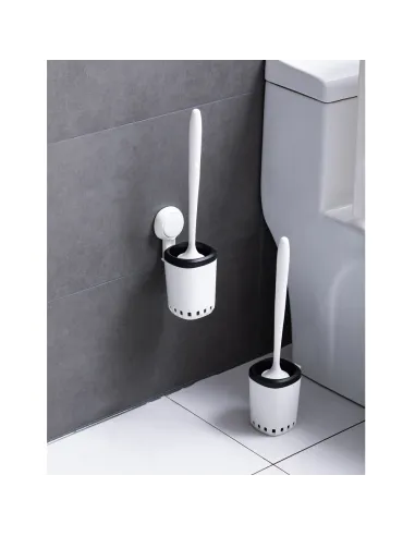 Єршик для унітазу Aquatica s42 9784298 настінний, на вакуумній присосці