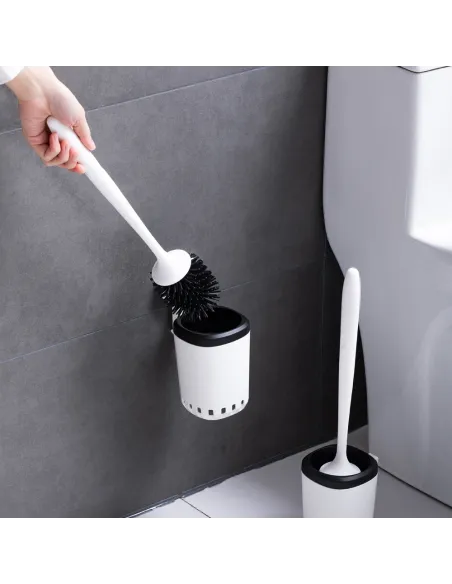 Єршик для унітазу Aquatica s42 9784298 настінний, на вакуумній присосці