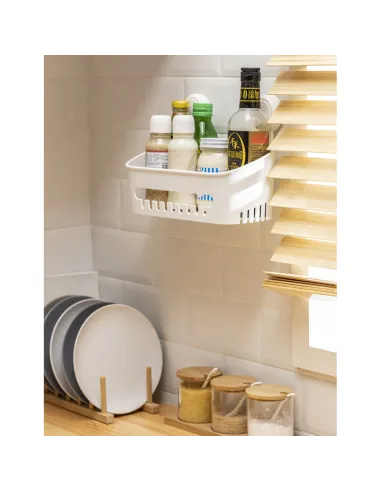 Корзина для ванной комнаты Aquatica s42 9784292 на вакуумной присоске