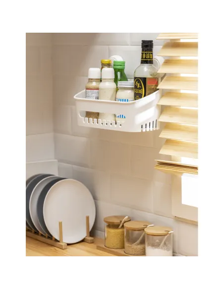 Корзина для ванной комнаты Aquatica s42 9784292 на вакуумной присоске