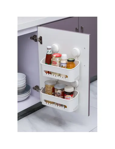 Кошик для ванної кімнати Aquatica s42 9784292 на вакуумній присосці