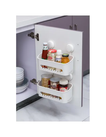 Кошик для ванної кімнати Aquatica s42 9784292 на вакуумній присосці