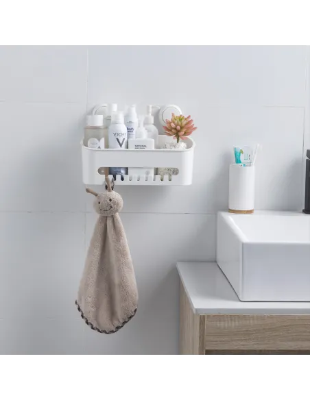 Корзина для ванной комнаты Aquatica s42 9784292 на вакуумной присоске