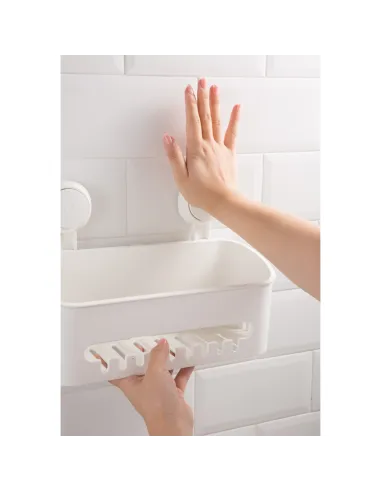 Корзина для ванной комнаты Aquatica s42 9784292 на вакуумной присоске