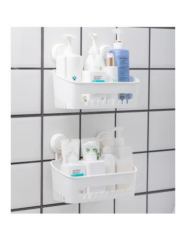 Корзина для ванной комнаты Aquatica s42 9784292 на вакуумной присоске