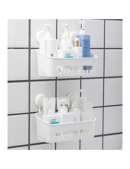 Кошик для ванної кімнати Aquatica s42 9784292 на вакуумній присосці
