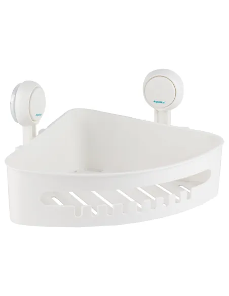 Корзина для ванной комнаты Aquatica s42 9784293 угловая, на вакуумной присоске