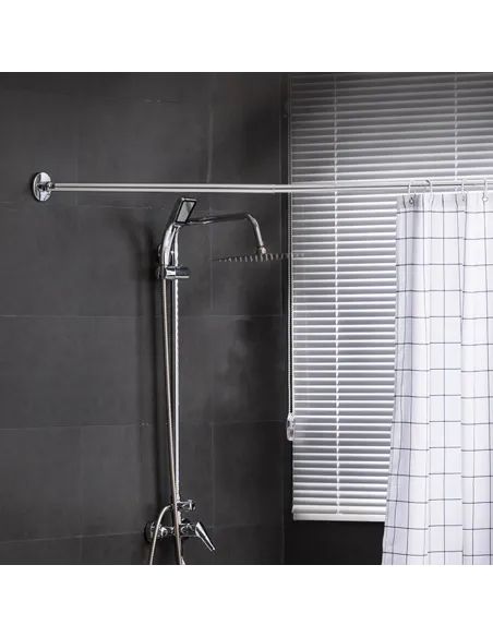 Штанга телескопическая Aquatica s38 9783834 115-180 см, для шторки, на вакуумной присоске