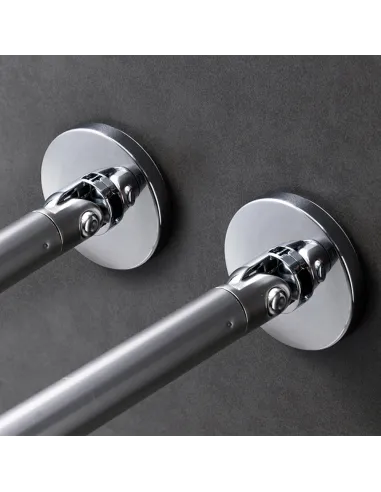 Штанга телескопічна Aquatica s38 9783834 115-180 см, для шторки, на вакуумній присосці