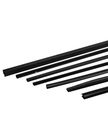 Душевая стеклянная дверь Bravo Poprad 80TB черная