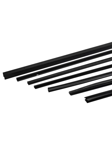 Душевая стеклянная дверь Bravo Poprad 80TB черная