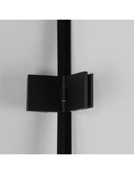 Душові скляні двері Bravo Poprad 90TB чорні