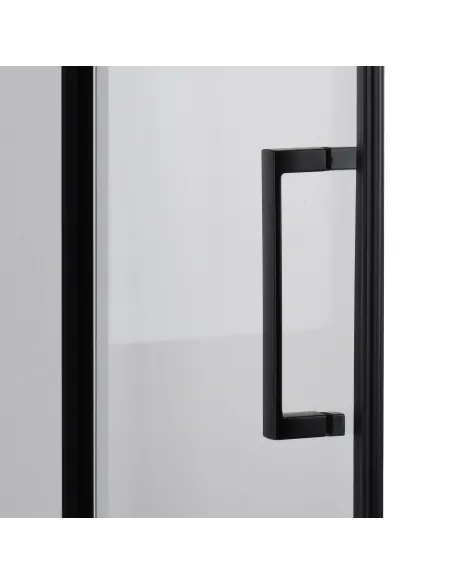 Душевая стеклянная дверь Bravo Poprad 90TB черная