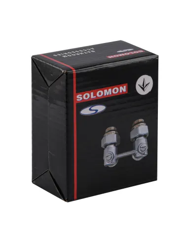 Кран для радіатора Solomon NV 5102 3/4 дюйми, кутовий