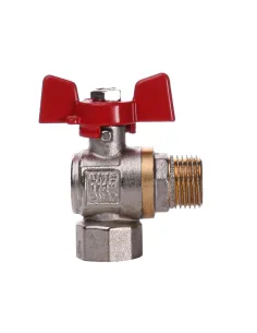 Кран кульовий кутовий Quality Professional ЗВ КБ PN40 QP154 1/2 дюйми