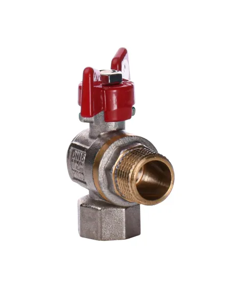 Кран шаровой угловой Quality Professional ЗВ КБ PN40 QP154 1/2 дюйма