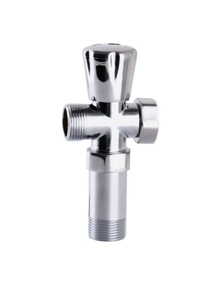 Приборный кран угловой Selba 709 A7250, 3/4 дюйма, с удлинителем