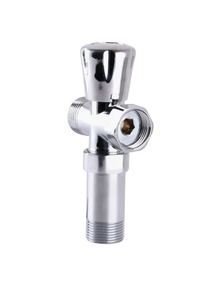 Приборный кран угловой Selba 709 A7250, 3/4 дюйма, с удлинителем