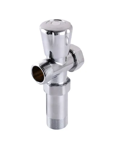 Приборный кран угловой Selba 709 A7250, 3/4 дюйма, с удлинителем