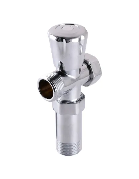 Приборный кран угловой Selba 709 A7250, 3/4 дюйма, с удлинителем