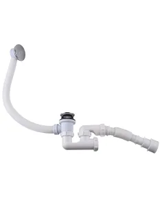 Сифон для ванны Waterstal А - 18089 с переливом, 50 мм