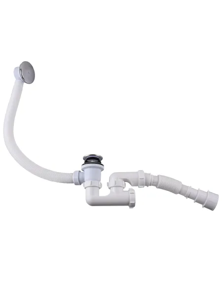 Сифон для ванни Waterstal А-18089 з переливом, 50 мм.