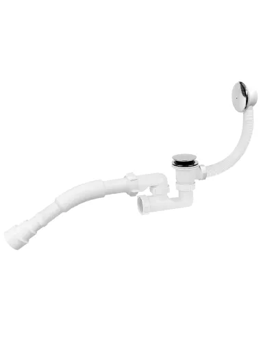 Сифон для ванни Waterstal А-18089 з переливом, 50 мм.